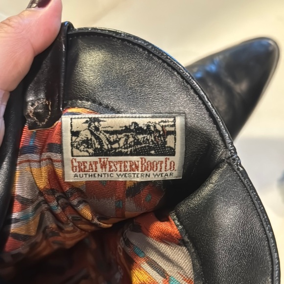 Black and Silver Ankle Boots with Harness Detail - Picture 6 of 8